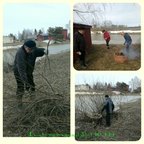 Rantapusikon raivaustalkoot 30.3.19